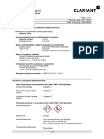 Clariant SDS Prevol 3470 Brazil English