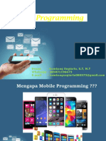 Bab 1 - Pengantar Mobile Programming