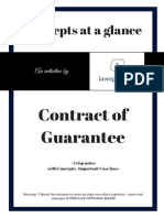 All About Contract of Guarantee Just in 5 Pages