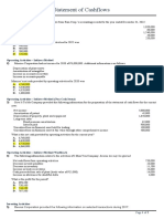 Statement of Cash Flow