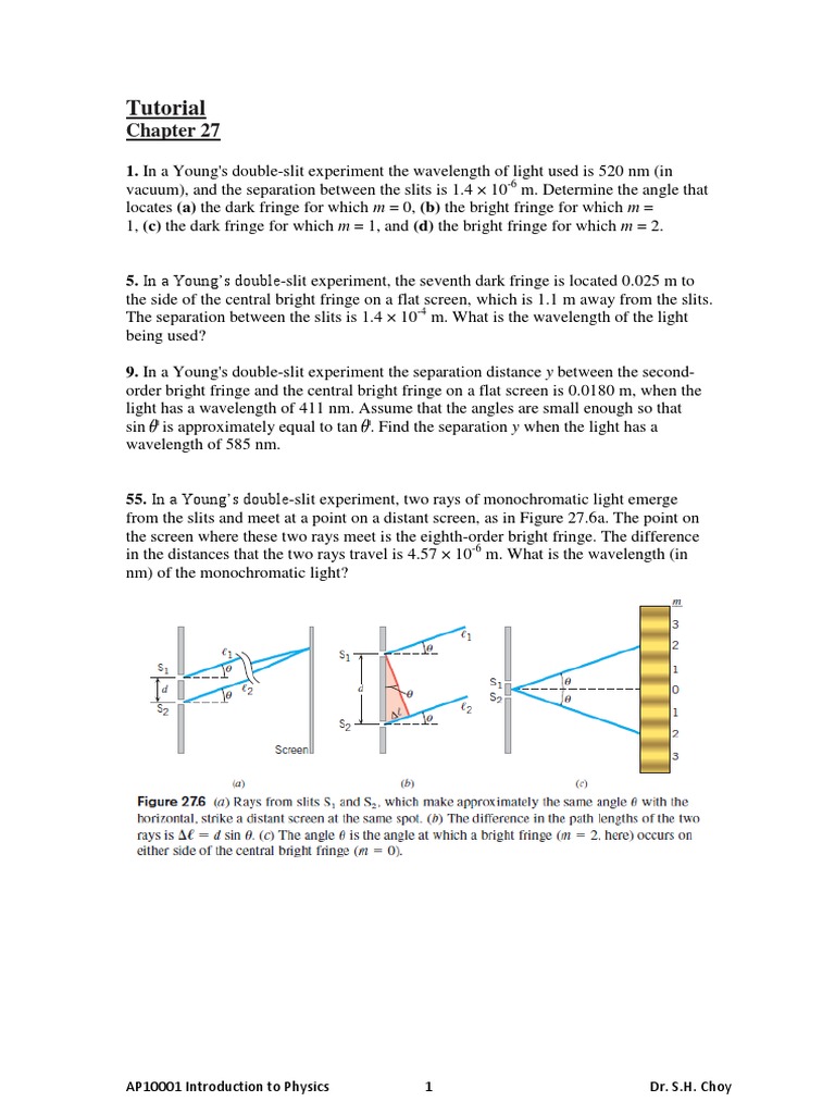 Tutorial Ch27 | PDF