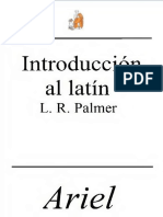 Palmer - Introducción Al Latín