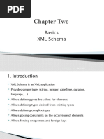 Chapter Two: Basics XML Schema