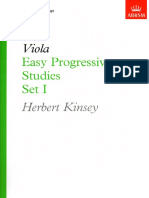 ABRSM - Viola - Easy Progressive Studies - 1