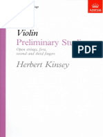ABRSM - Violino - H. Kinsey Preliminaty