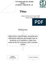 Tiñas: definición, factores de riesgo, diagnóstico y tratamiento