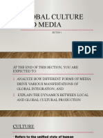 Global Culture and Media