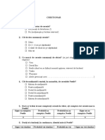 Model de Chestionar Curs SPSS