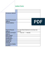 Director Information Form