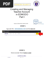 Edmodo Basics: Creating and Managing Teacher Account in Edmodo