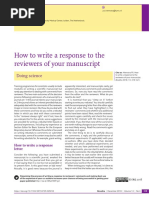 Point-by-Point Response to Reviewers | PDF | Career & Growth