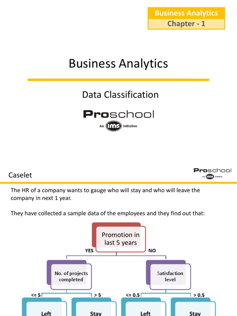 Business Analytics: Data Classification | PDF | Applied Mathematics ...