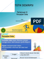 Pertemuan III Penyajian Data Kelas Online