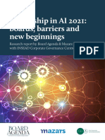 Mazars & BA Leadership in AI Report