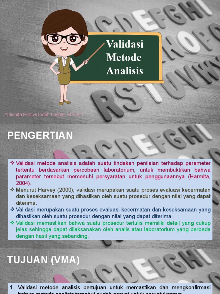 Validasi Metode Analisis Laboratorium | PDF | Sains & Matematika