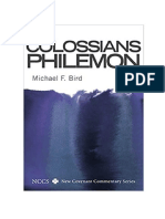 Colosenses y Filemon - Michael Bird