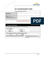 Template FORM CR Logging