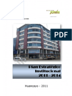 Plan Estrategico Institucional 2011-2014