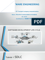 Software Engineering: PROJECT: 21 Transport Company Computerization