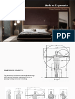 Study On Ergonomics: Human Dimension & Bedroom