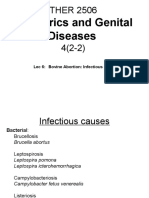 Infectious Causes