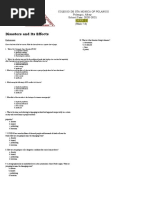 Disasters and Its Effects: DRRR-11