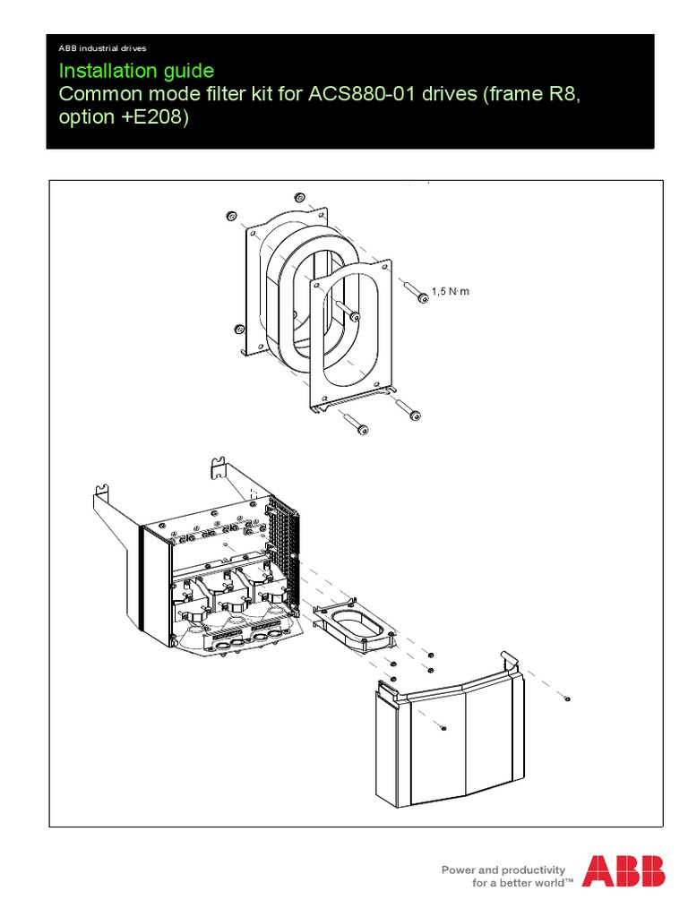 En Acs880 01 CMF r8 A4 Rev B Screen | PDF