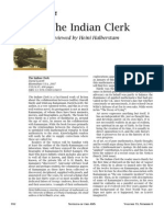 The Indian Clerk - A Review