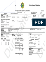 South African Police Service Suid-Afrikaanse Polisiediens: Employee Income Tax Certificate Information
