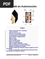 Partes y funcionamiento del relé | PDF | Relé | Corriente eléctrica