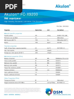 Akulon FC-X9200: PA6 Copolymer