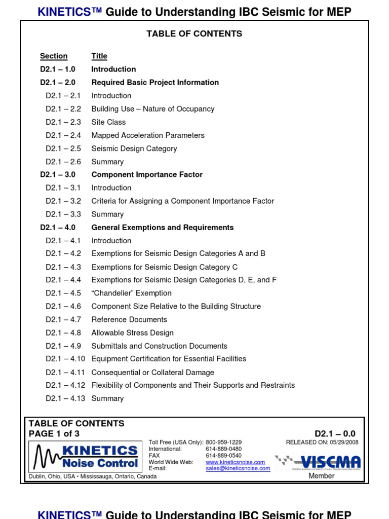 Understanding IBC Seismic For MEP | PDF | Geotechnical Engineering ...