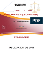 Obligaciones de dar bienes ciertos e inciertos