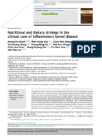 Nutritional and dietary strategy in the clinical care of inflammatory bowel disease