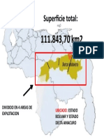 Superficie total de venezuela y ubicacion de la faja del orinoco