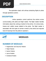 Airline Operation Control Performs The Actions Across