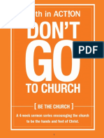 Dont Go To Church-Be The Church-Sermons