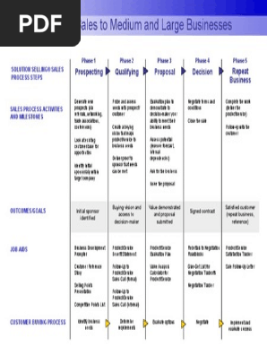 Sales Process Large Business