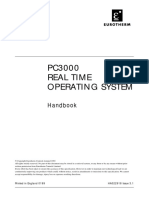 PC3000 Real Time Operating System: Handbook