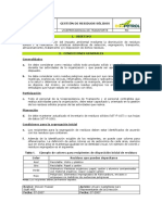 Gestión residuos sólidos VP Transporte