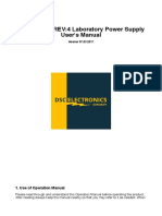DP-S Series REV:4 Laboratory Power Supply User's Manual: 1. Use of Operation Manual