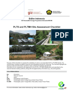 Plts and PLTMH Site Assessment Checklist: Endev Indonesia