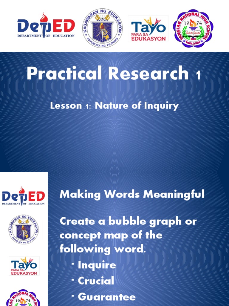 Nature of Inquiry-Based Learning | PDF | Inquiry Based Learning | Learning
