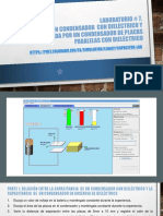 Laboratorio 7. Capacitancia en Un Condensador de Placas Paralelas Con Diléctrico