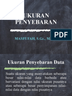 UKURAN PENYEBARAN