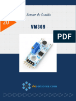 20 Datasheet Sensor de Sonido VM309