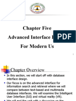 Chapter Five Advanced Interface Design For Modern Us