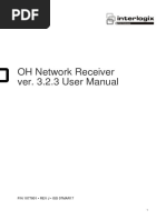 OH Network Receiver Ver. 3.2.3 User Manual: P/N 1077801 - REV J - ISS 07MAR17