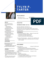 Updated Resume Tarter
