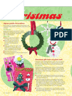 Environmentally friendly Christmas crafts freebie Foundation to Year 2 RIC Publications